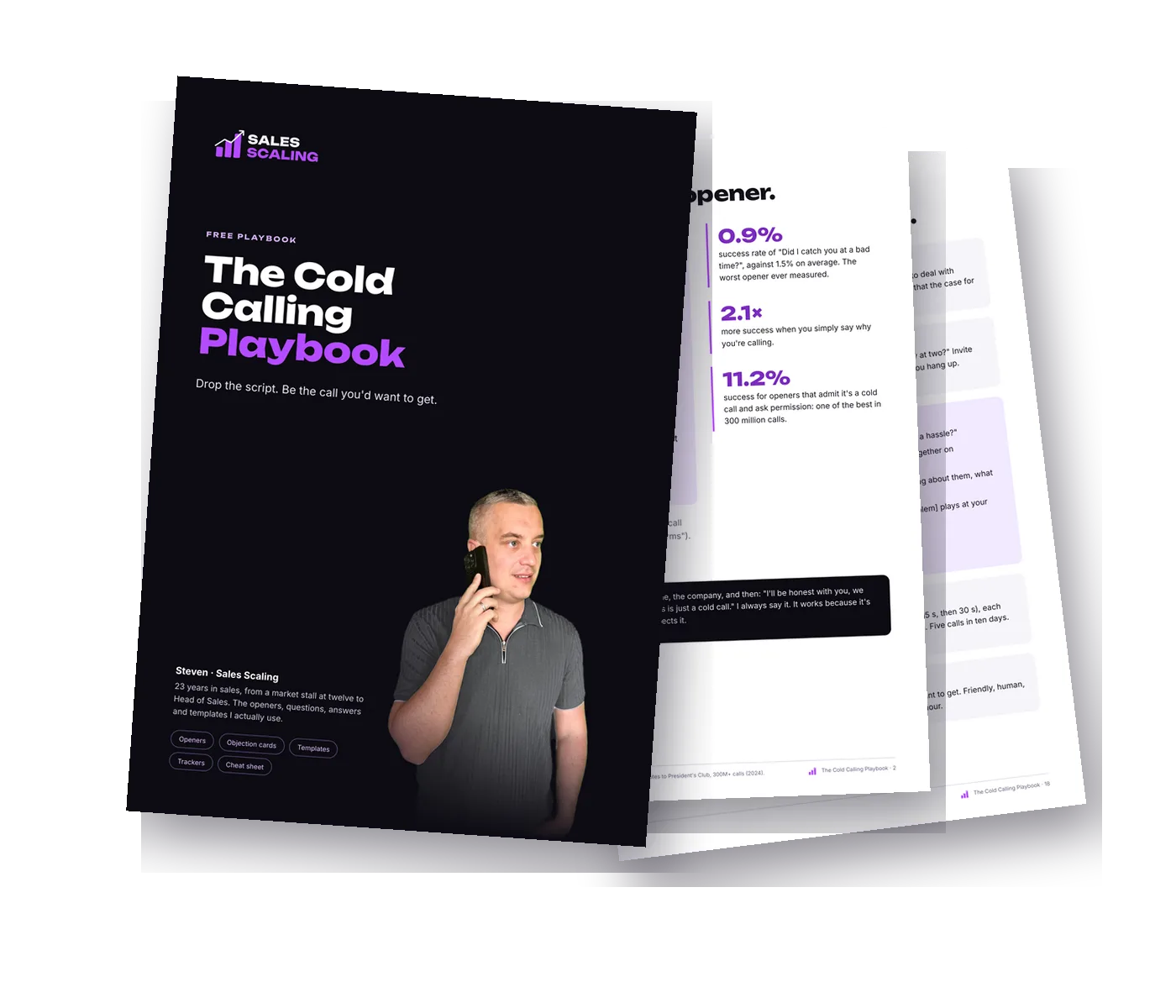 Cover of The Cold Calling Playbook